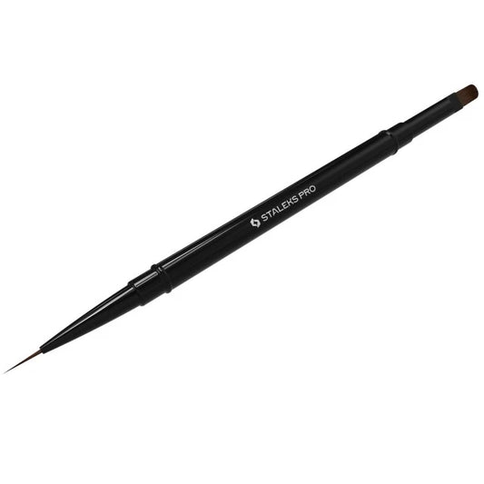 Pennello a doppia punta EXPERT liner 10 mm / per gel 11 mm