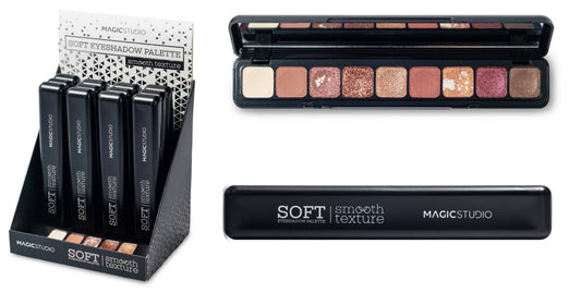 Palette di ombretti morbidi Magic Studio 9 Bronzer
